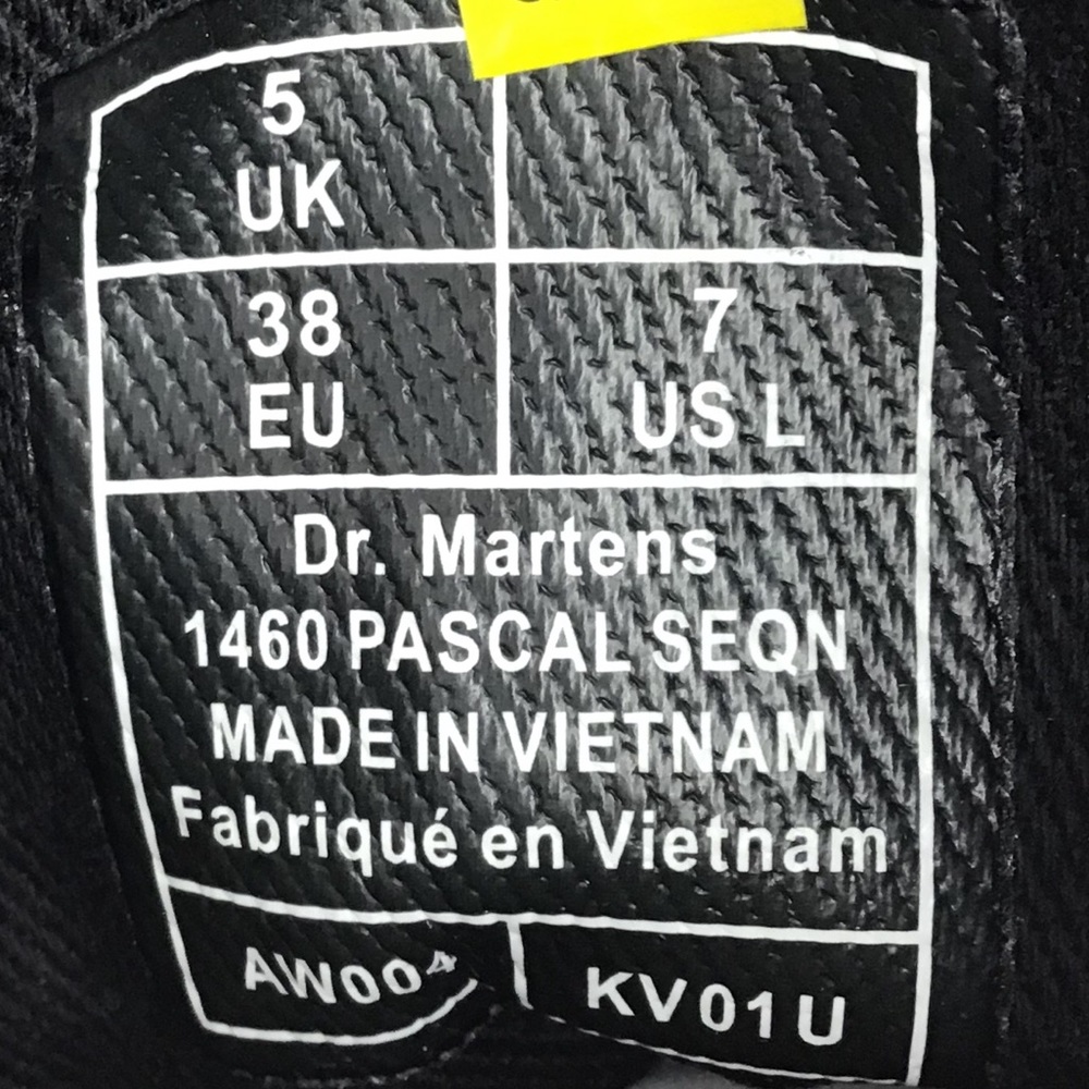 Dr. Martens 1460 Rainbow Sequins Silver Leather - Picture 7 of 7